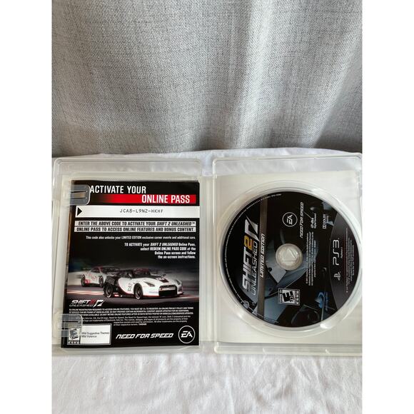 Need for Speed Shift 2 Unleashed (PS3) – Complete with Manual – Excellent - Picture 4 of 4